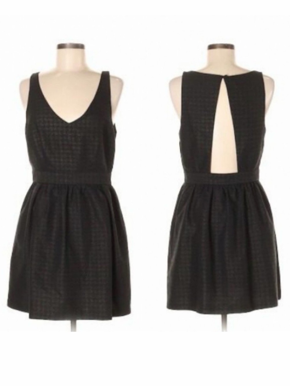 UO Cooperative Cut Out Cocktail Dress Black Size 6